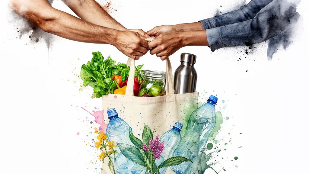 Reducing Plastic Use One Small Action at a Time