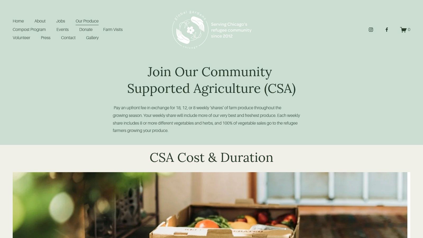 Global Gardens Refugee Training Farm