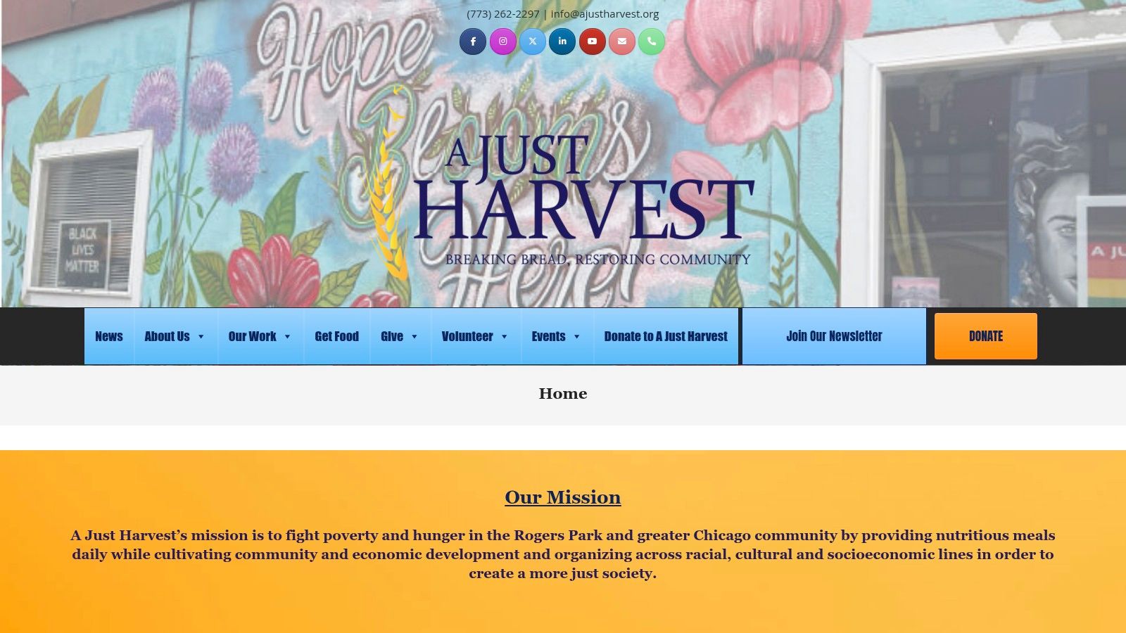A Just Harvest (Rogers Park, near Niles Township)