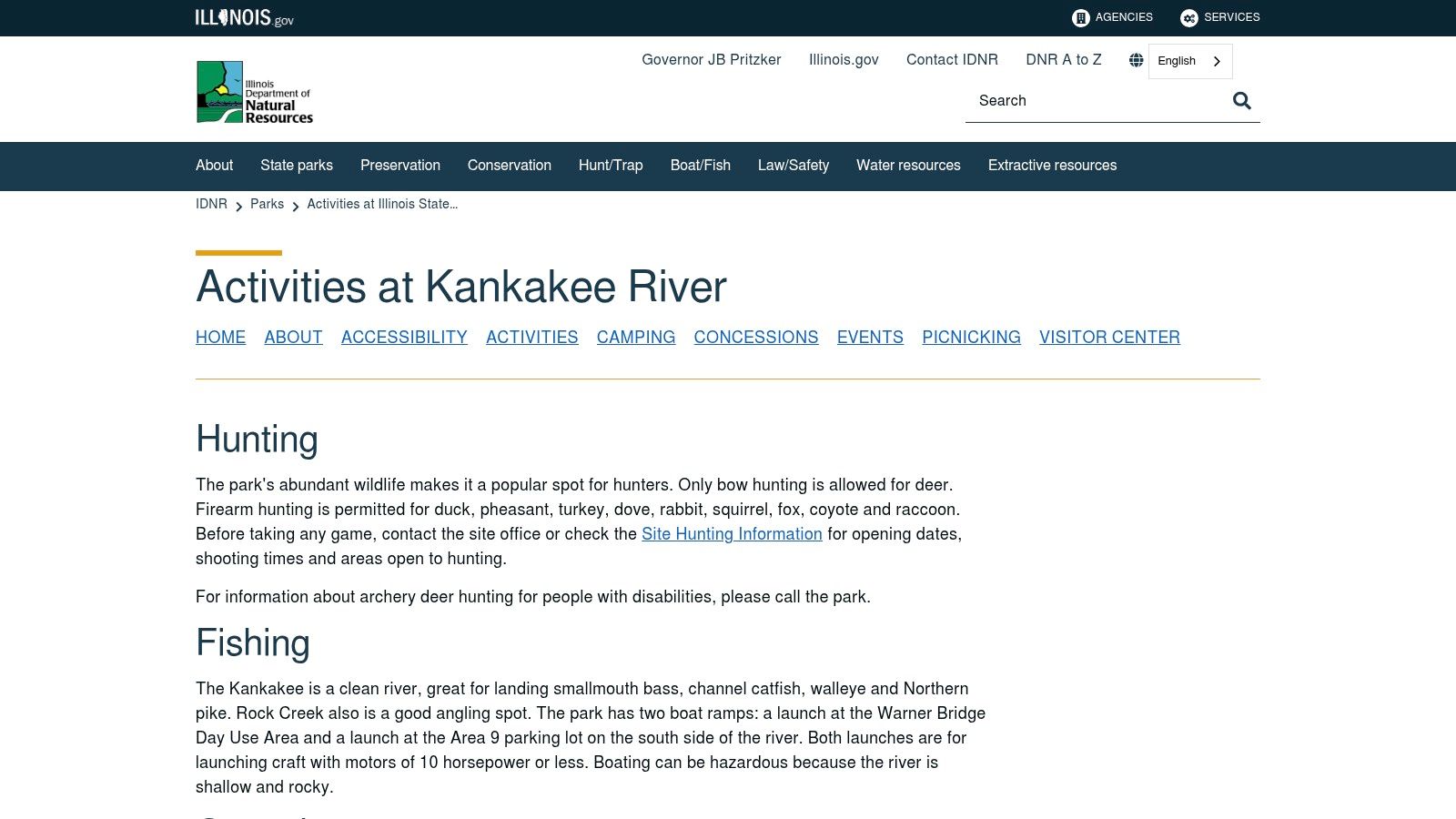 Kankakee River State Park
