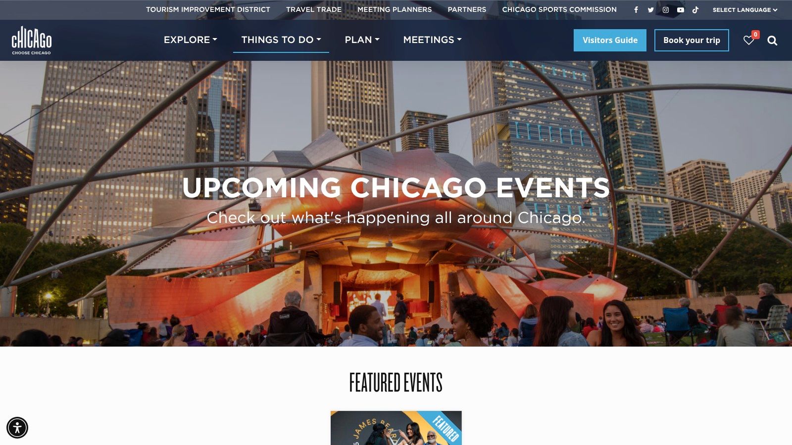 Choose Chicago – Citywide Events Calendar