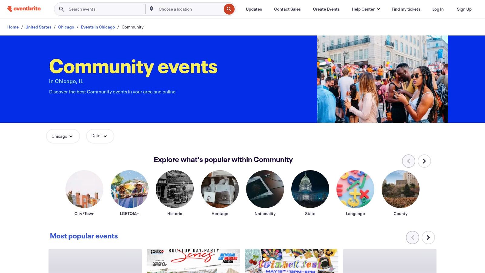 Eventbrite – Chicago Community Category
