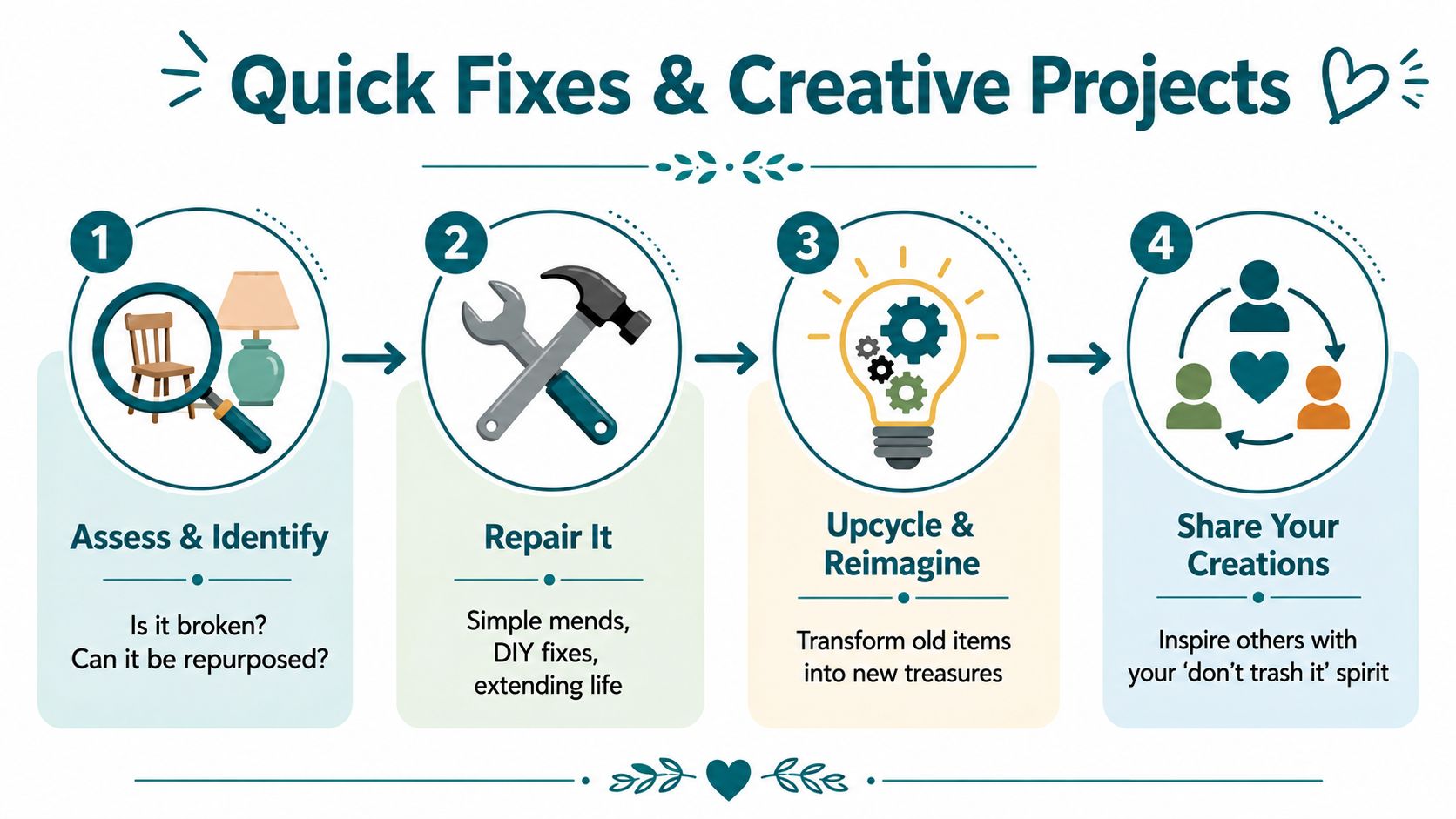 Quick Fixes and Creative Projects
