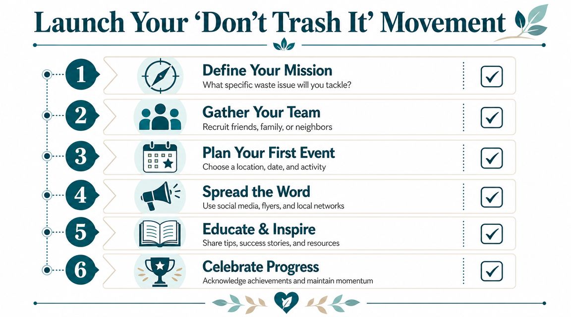 Start Your Own 'Don't Trash It' Movement