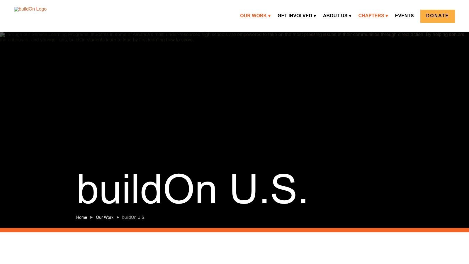 buildOn (U.S. Service Learning Program)