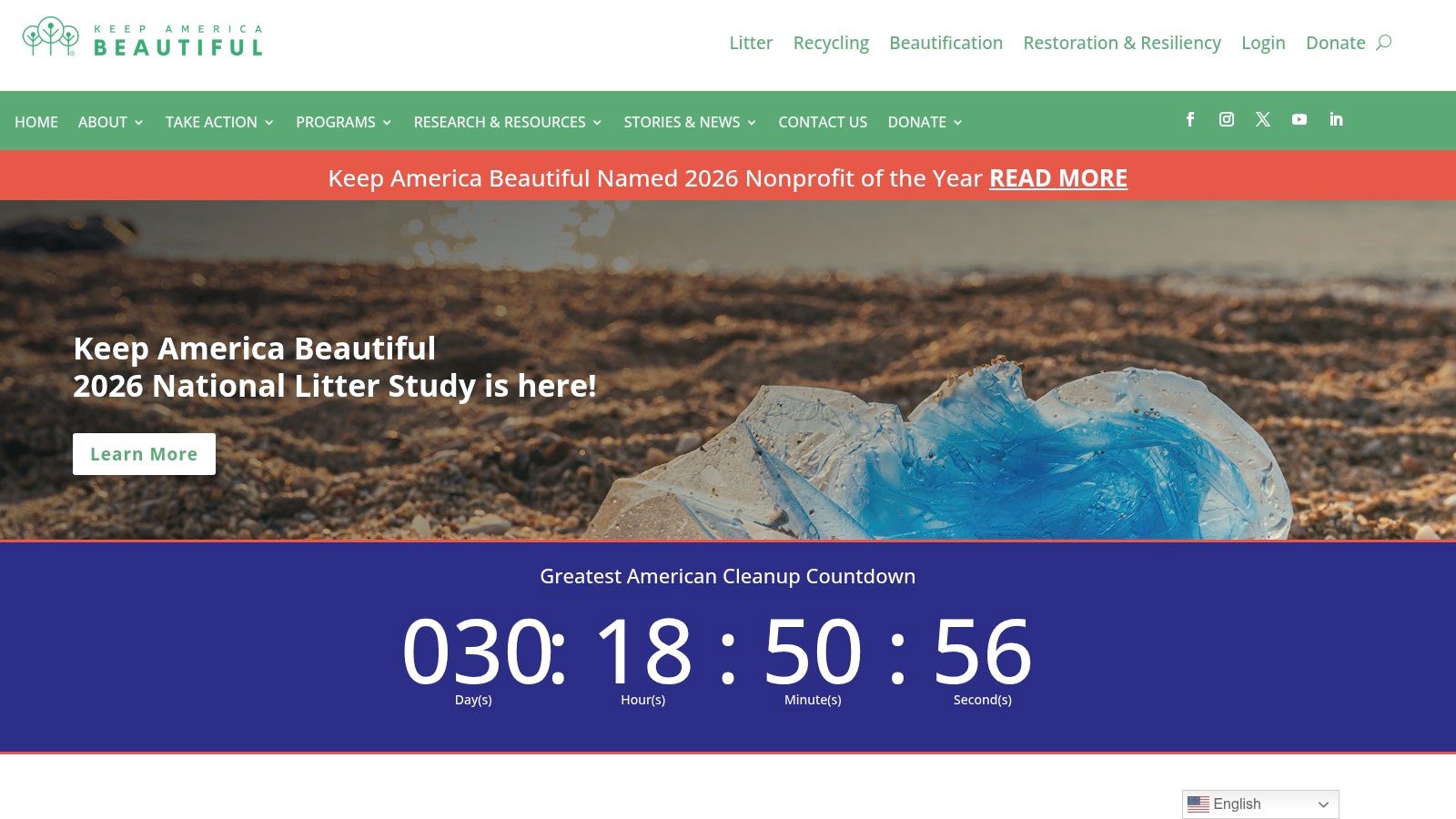 Keep America Beautiful – Public Space Recycling Grants