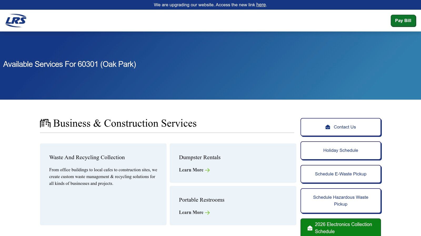 Lakeshore Recycling Systems (LRS)