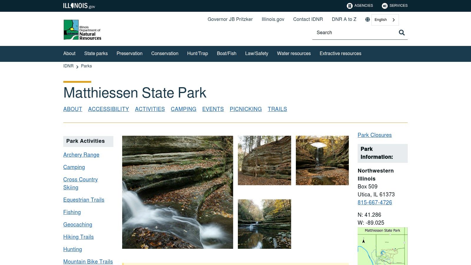 Matthiessen State Park