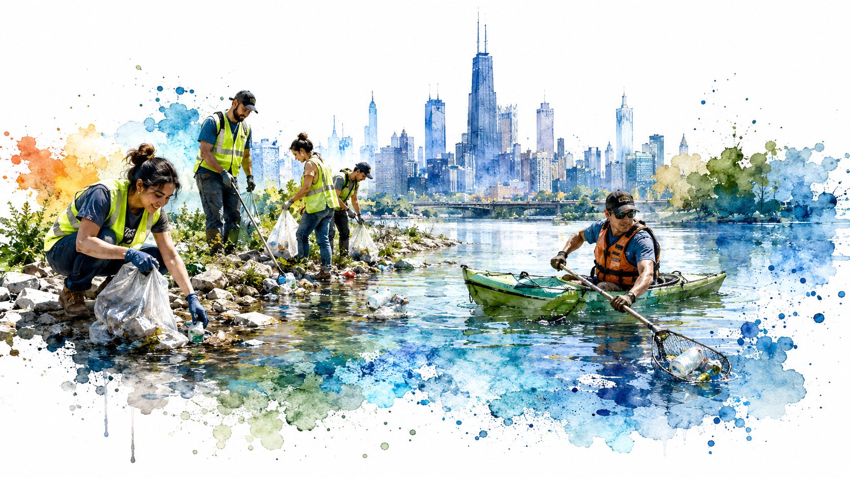 Chicago River Cleanup: Join or Organize Your Own Event