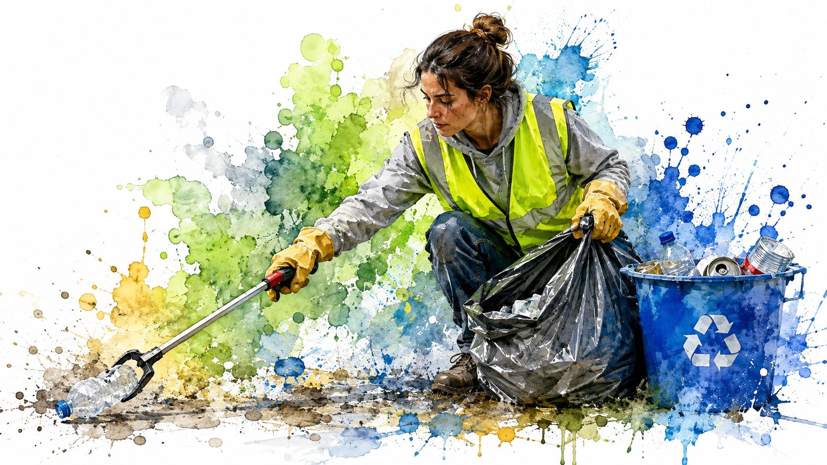 How to Pick Up Trash the Smart and Safe Way